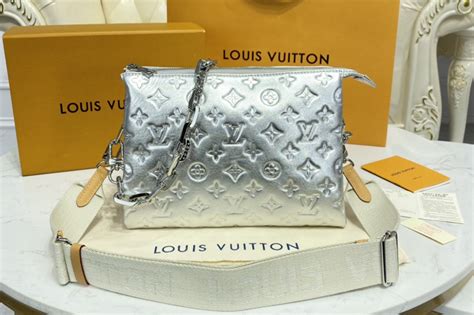 silver lv bag|louis vuitton coussin belt bag.